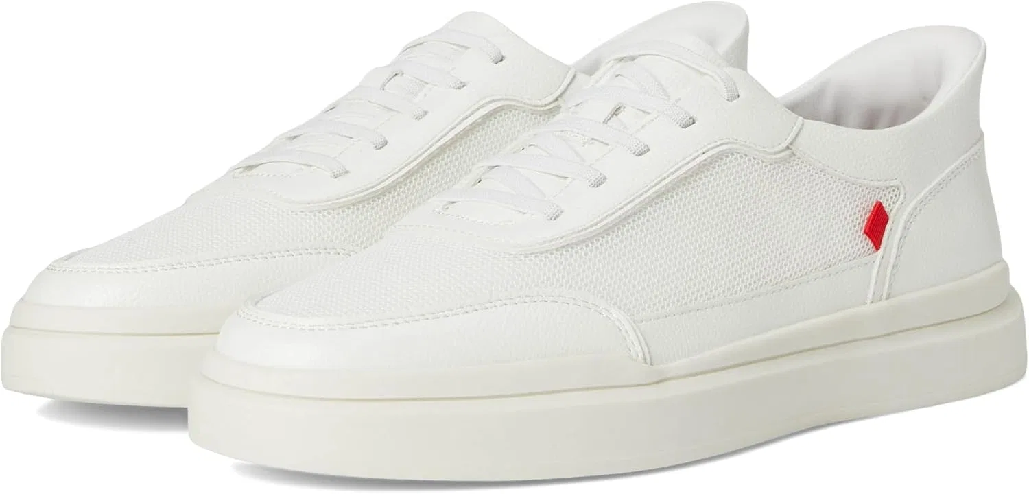 Кроссовки Marc Joseph New York Hudson Street Men's Hands-Free Technology, White Faux Leather