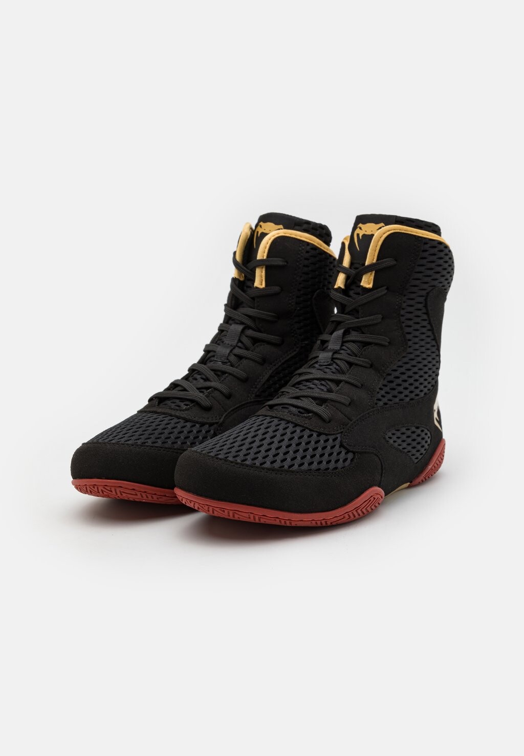 Кроссовки Contender Boxing Shoes Unisex Venum, цвет black/gold/red — фото 2
