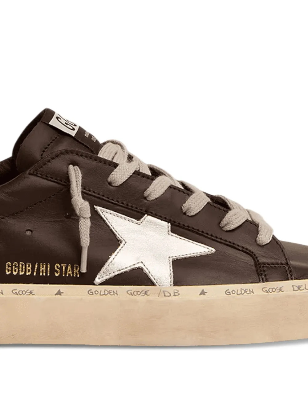 Кеды Hi Star GOLDEN GOOSE, коричневый — фото 2