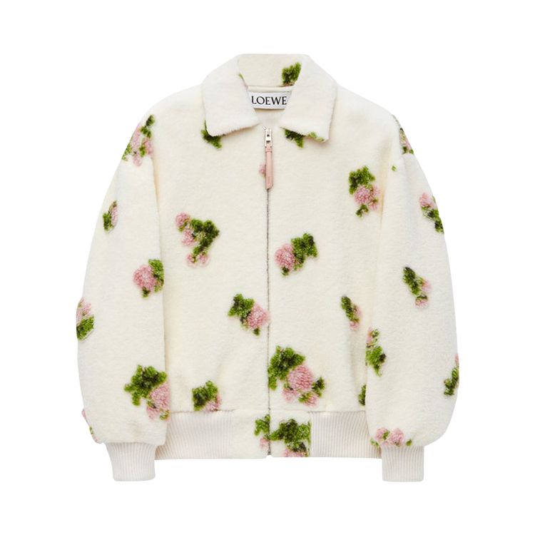 

Куртка Loewe Jacket 'White/Green/Pink', белый