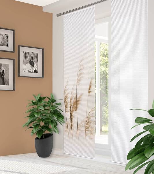 

Раздвижная штора twentyfour Pamilo, 60x255x0,5 см, песочный