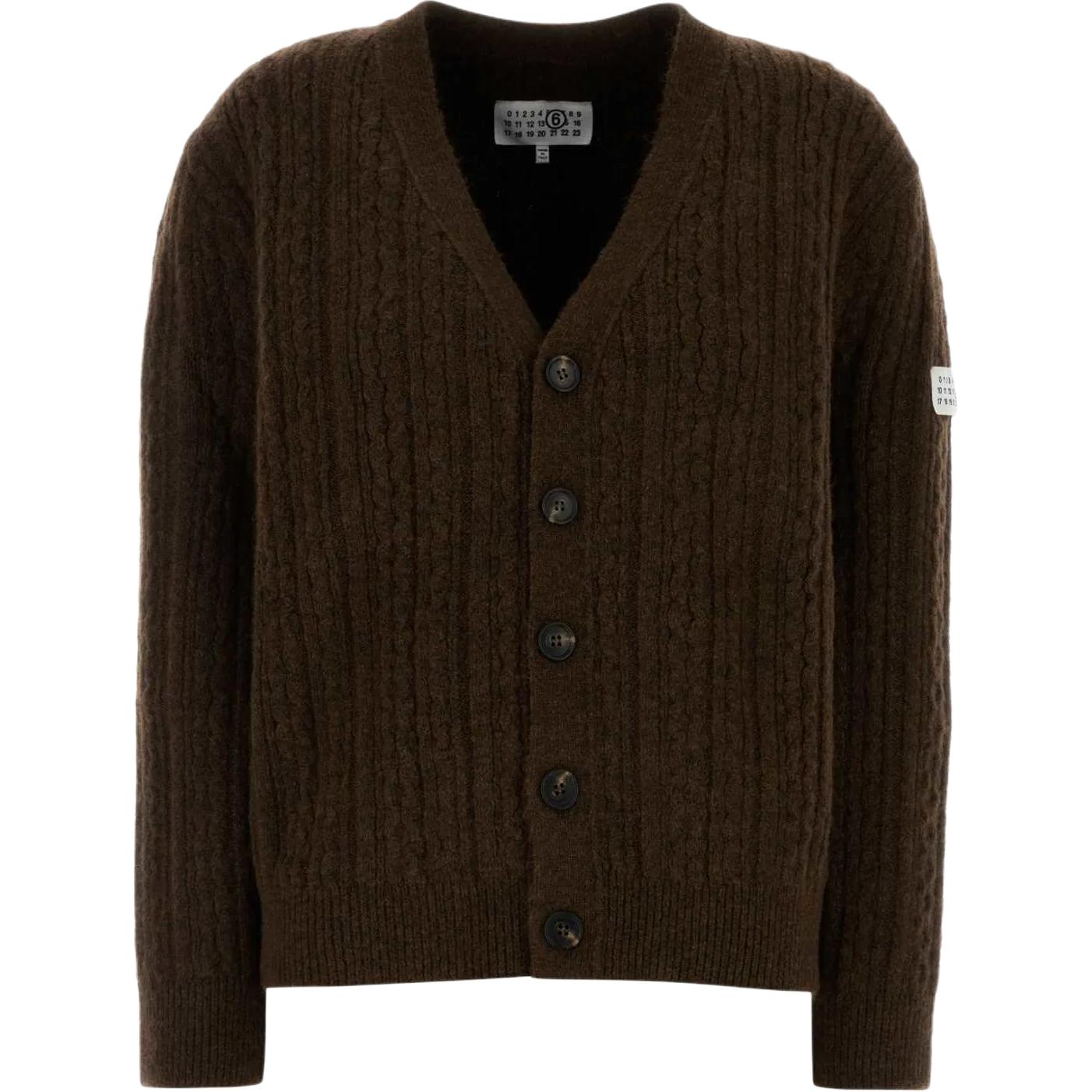 

Свитер FW25 женский MM6 Maison Margiela, коричневый