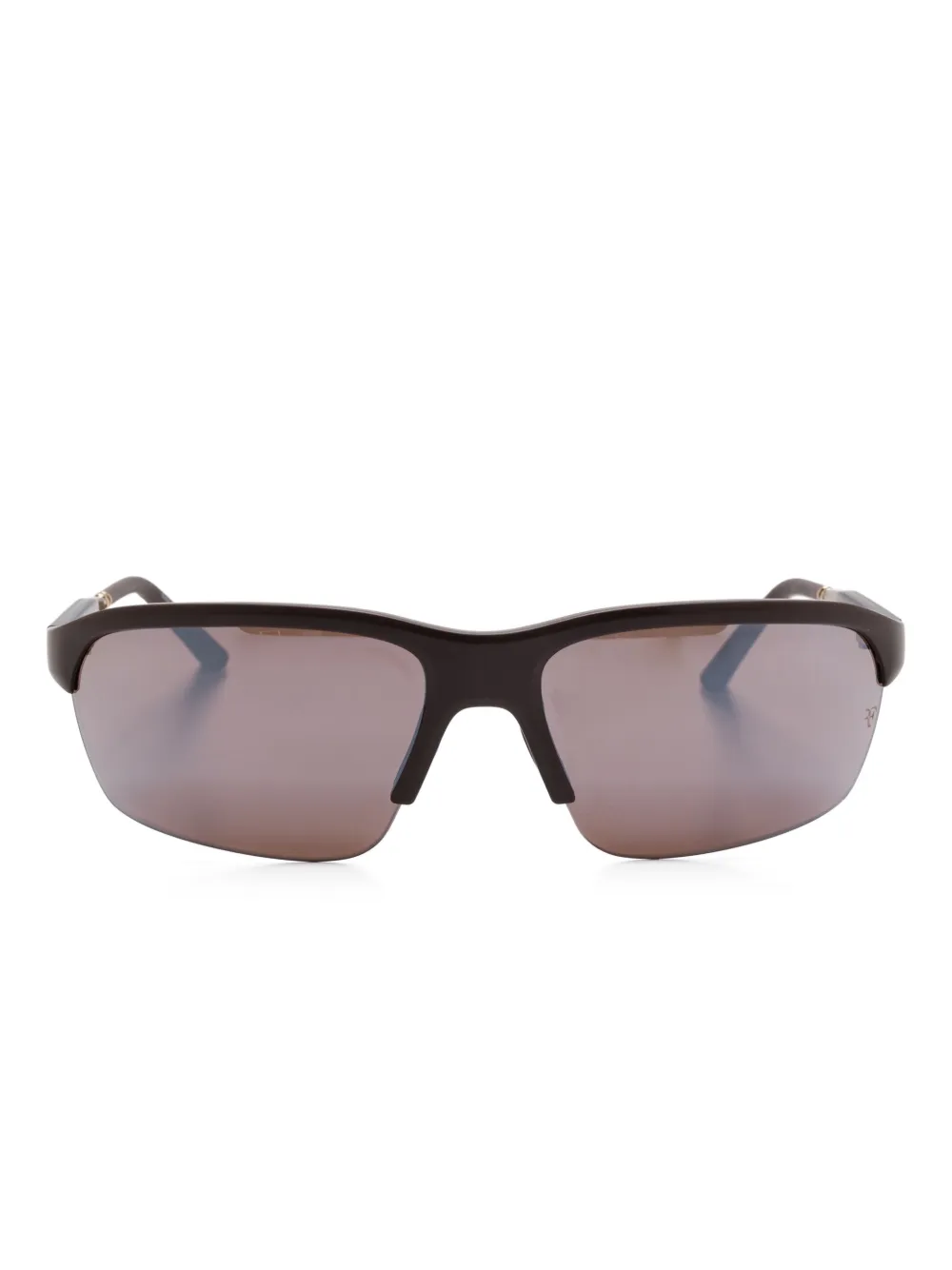 

Солнцезащитные очки R-6 Oliver Peoples, коричневый