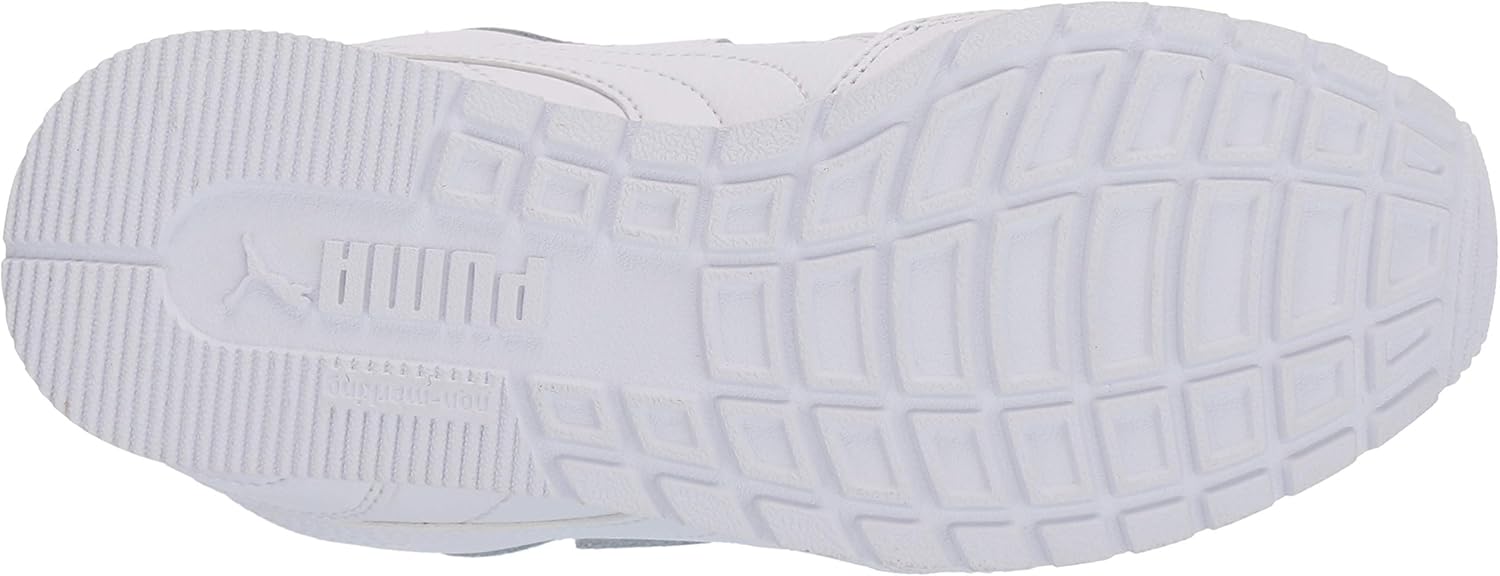 Кроссовки Puma St Runner унисекс-детские на липучке, фиолетовый/серый — фото 4