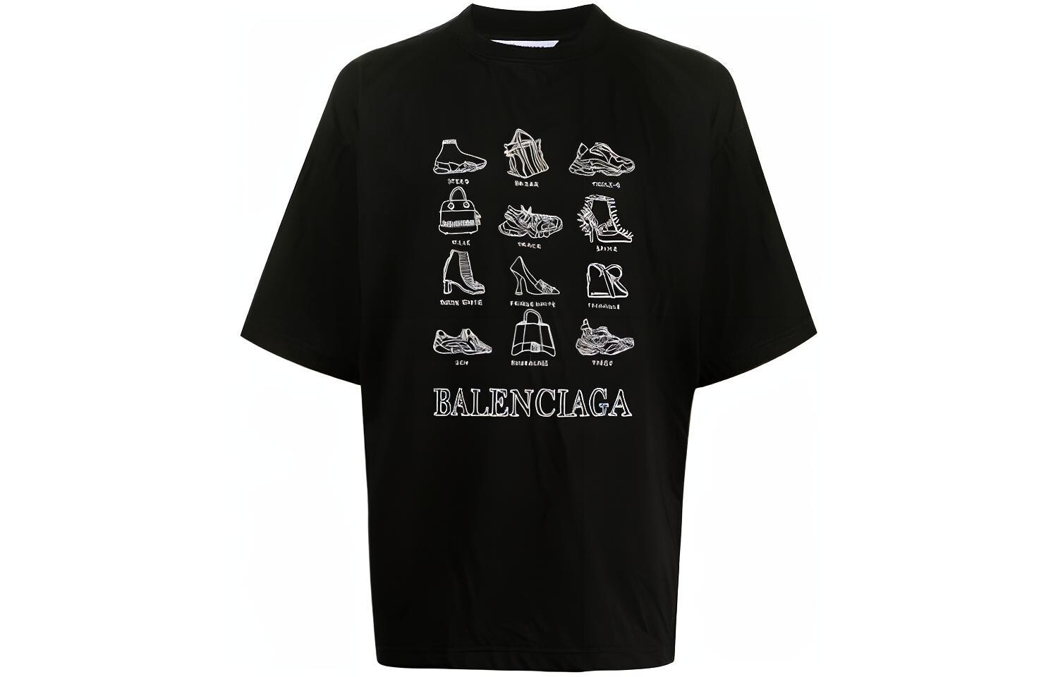 

Футболка Balenciaga Icons Xl, черный