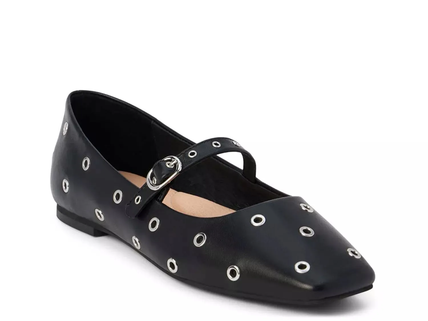 Matisse Матисс Мик Мэри Джейн Flat, черная кожа