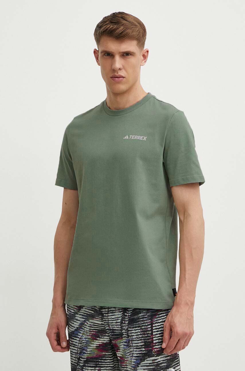 

Спортивная футболка adidas TERREX, зеленый