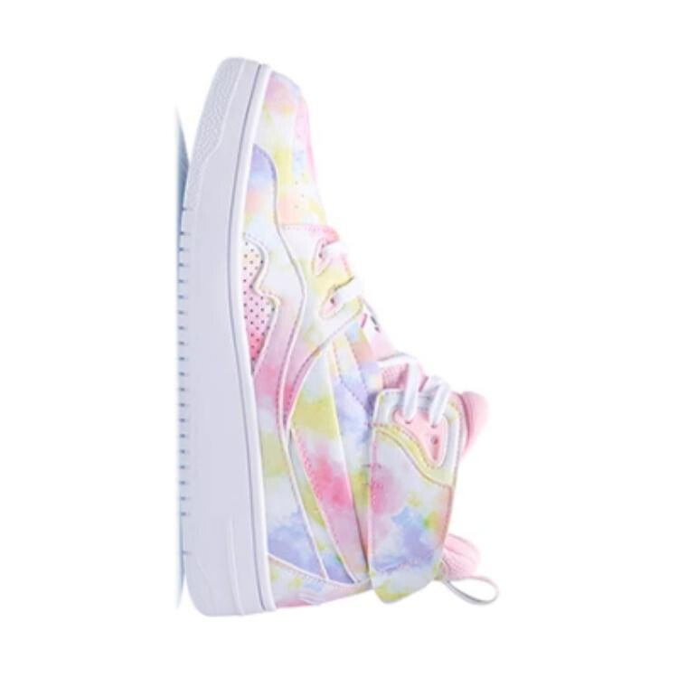 937 Детские кроссовки для скейтбординга GS High-top Ice Crystal Powder / Standard White Camouflage Lining Young — фото 3