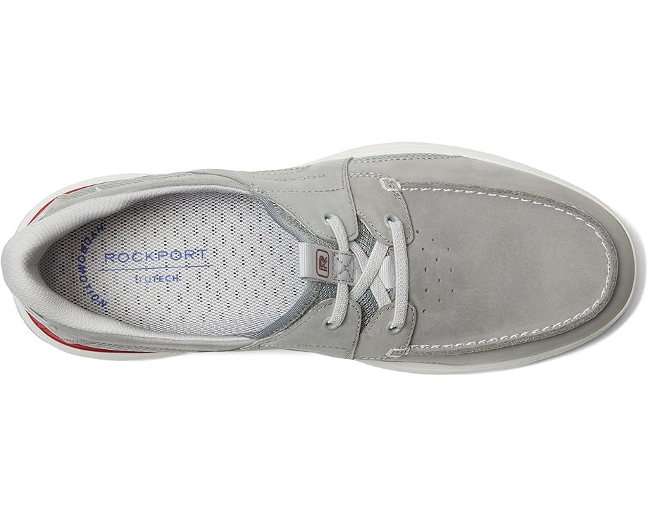 Мужские топсайдеры Rockport Seadon, Light Grey Nubuck — фото 2