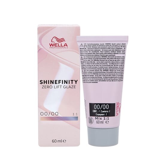 

Полуперманентный крем-краситель, 02/06, 60 мл Wella Shinefinity Zero Lift Glaze, Wella Professionals