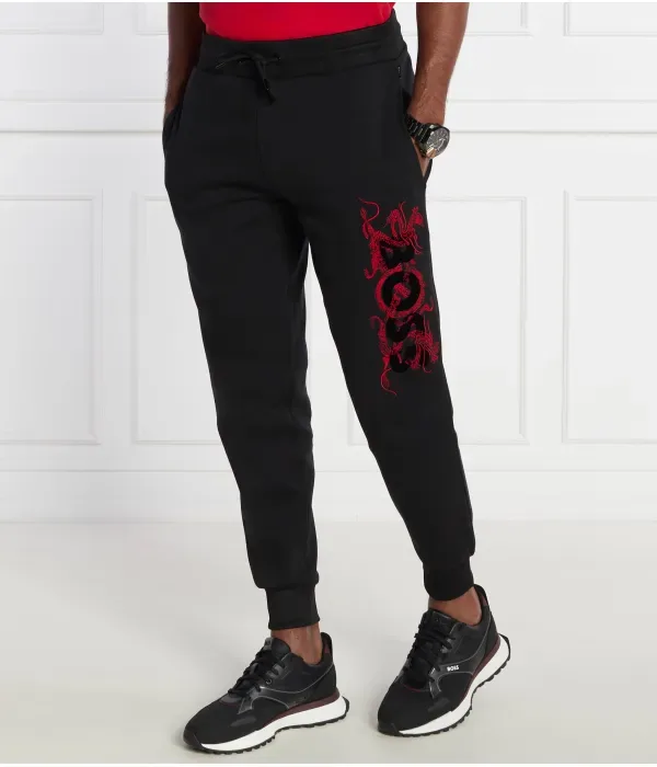 Спортивные штаны Lamont 199_LNY regular fit Boss, черный — фото 3