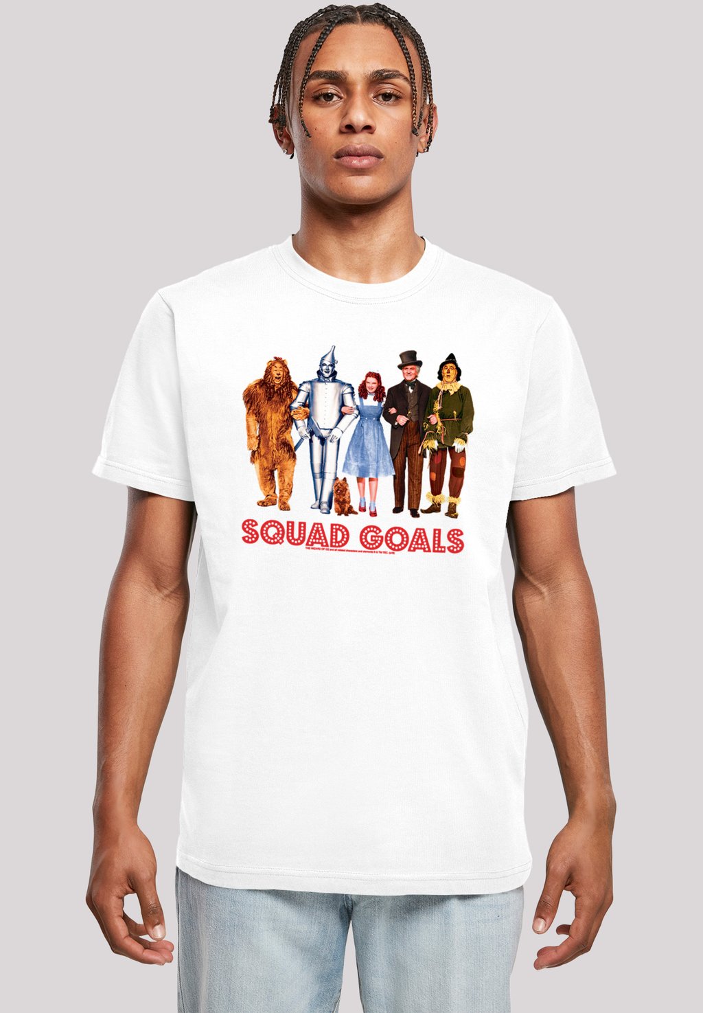 

Футболка с принтом DISNEY WIZARD OF OZ SQUAD GOALS F4NT4STIC, белый