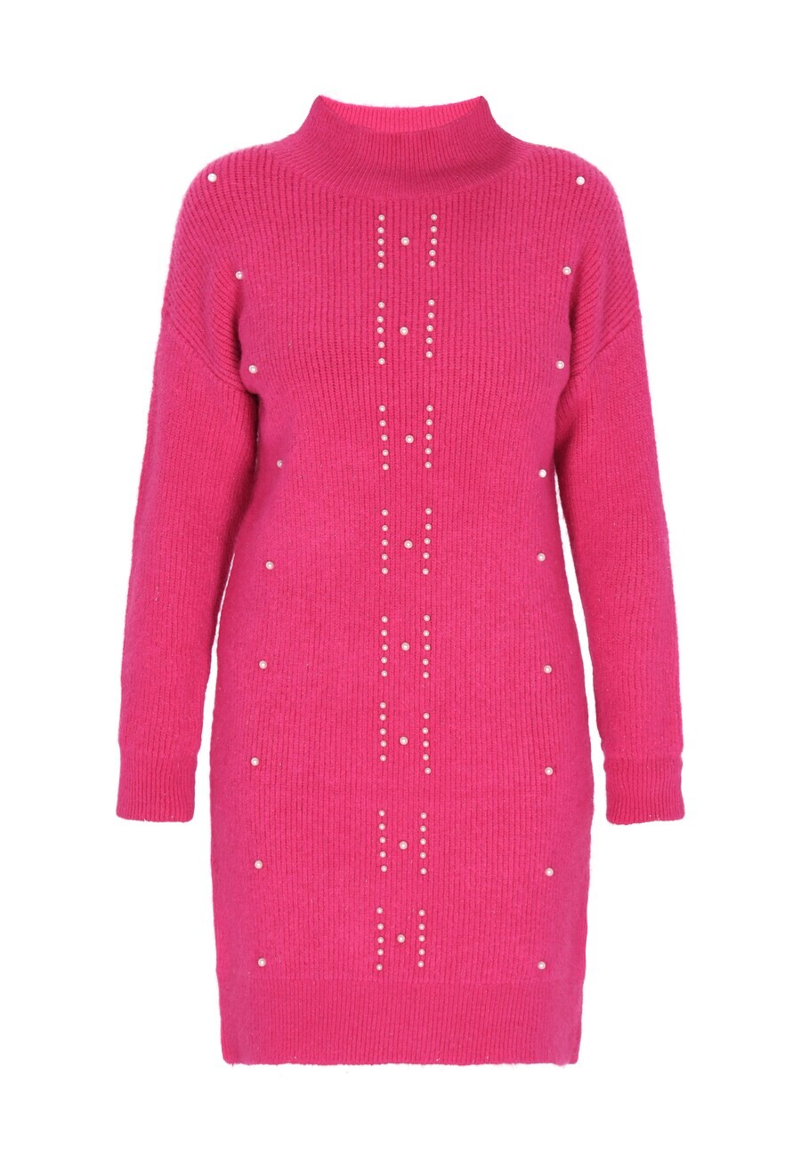 

Вязаное платье faina Knitted dress, фуксия
