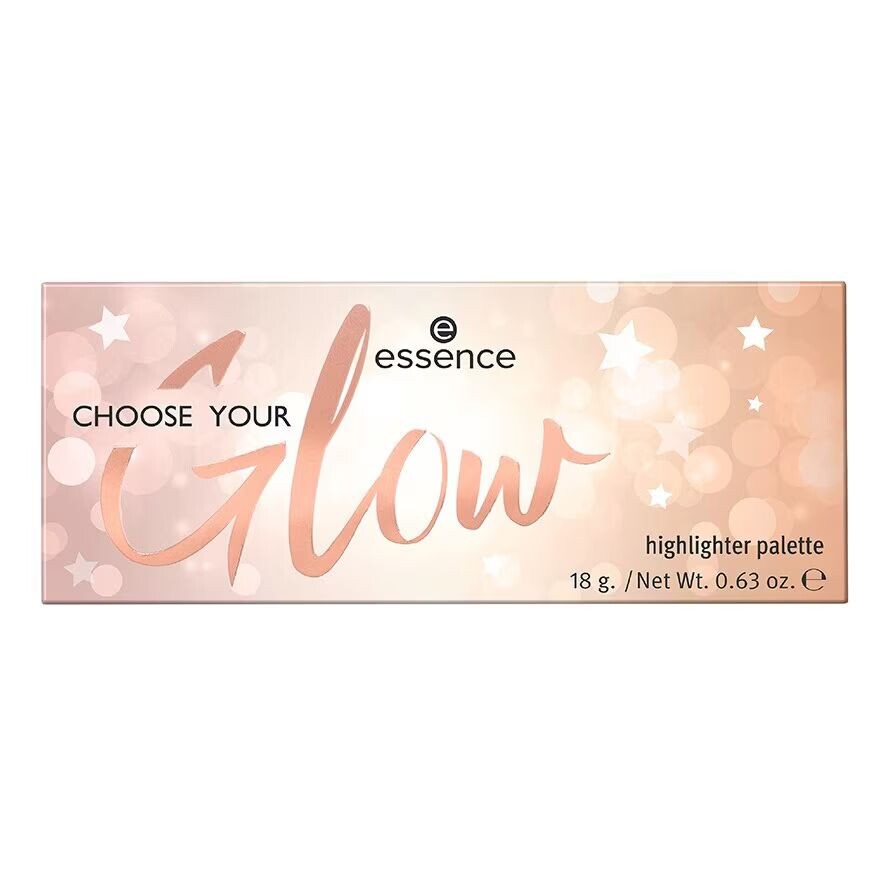 

Essence Выберите свою палетку хайлайтеров Glow 110 г