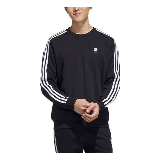 

Худи Men's adidas neo Side Stripe Sports Pullover Round Neck Black HD4668