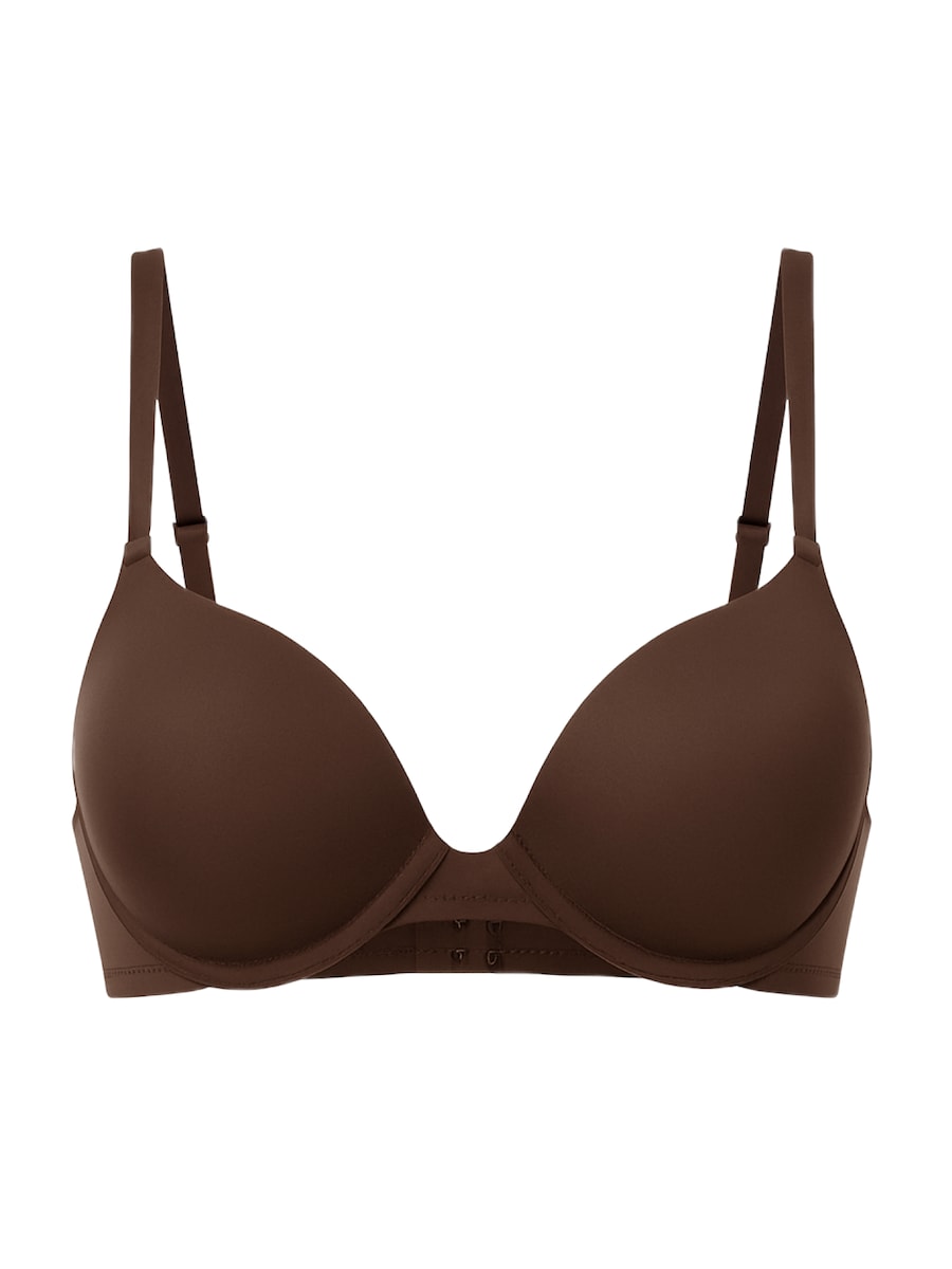 

Бюстгальтер-футболка C&City, темно-коричневый