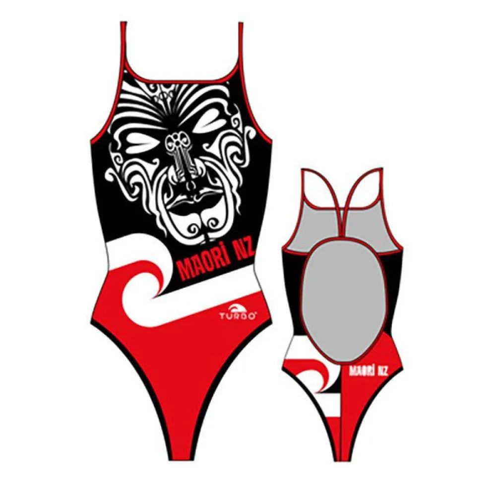

Купальник Turbo Maori New Zealand Thin Strap, красный