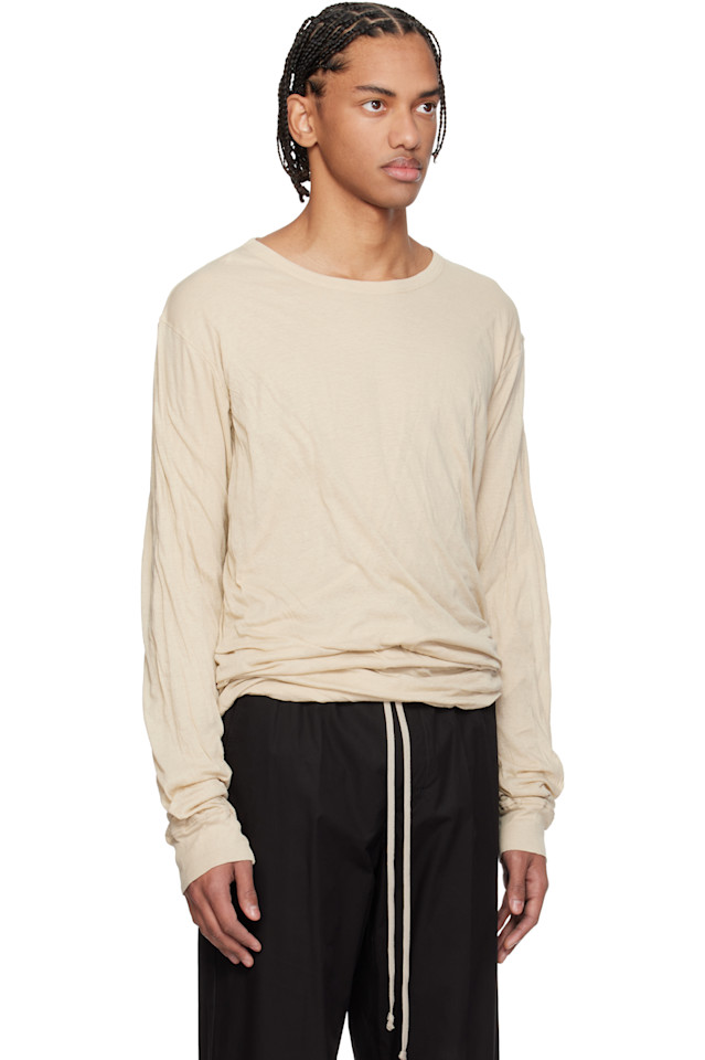 Rick Owens Футболка Off-White Temple Jumbo Double LS — фото 2