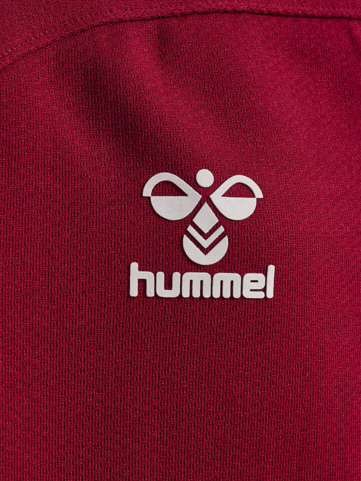 Толстовка Hummel Reißverschluss Jacket Hmllead Multisport Kinder, цвет BIKING RED — фото 3