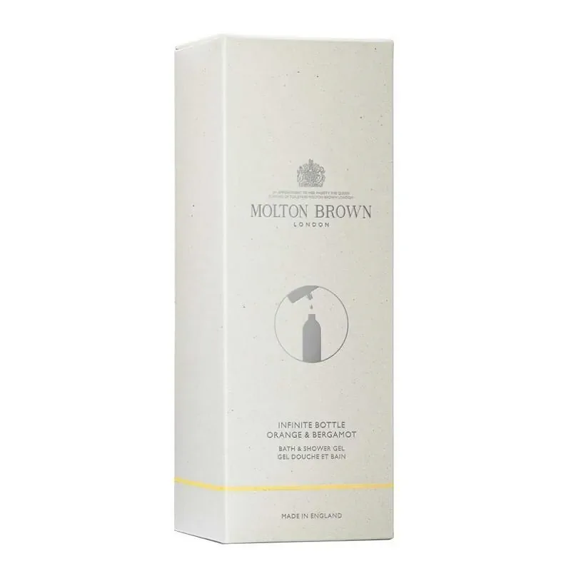Гель для душа и ванны Infinite Bottle Orange & Bergamot 400 мл Molton Brown [Isolée] — фото 2