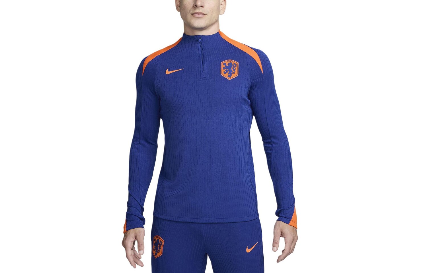

Футбольная майка мужская Deep Sapphire Blue / Safety Orange / Safety Orange Nike, синий/оранжевый
