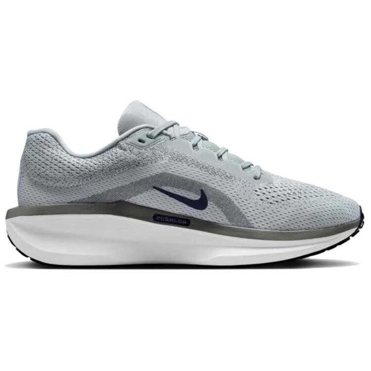 Кроссовки AIR WINFLO 11 мужские низкие серые/черные/белые Nike — фото 2