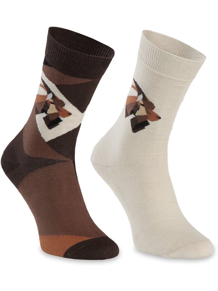 

Носки "Hennes" комплект из 2 пар разноцветные Fußballverein 1. FC Köln