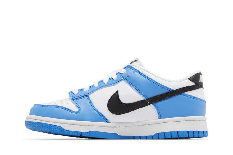Кроссовки Nike Dunk Low GS 'Photo Blue', синий — фото 4