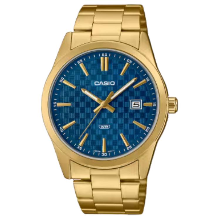 

CASIO Часы Analog MTP VD03G 2A, Blue Dial