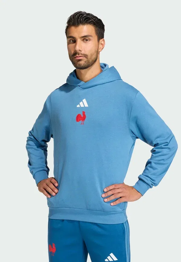 Футболка сборной Франции Adidas Performance, темно-синий