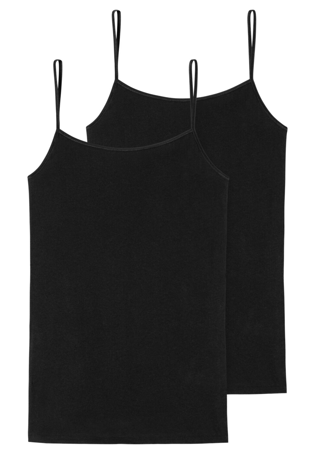 

Майка Schiesser Spaghetti Top 95/5 Organic Cotton, черный