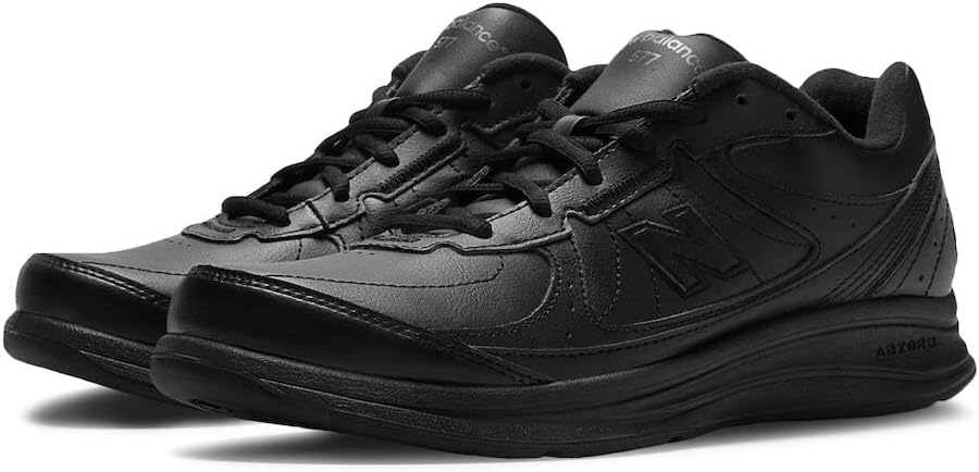 Мужские спортивные кроссовки для ходьбы New Balance MW577, Black/Black — фото 4
