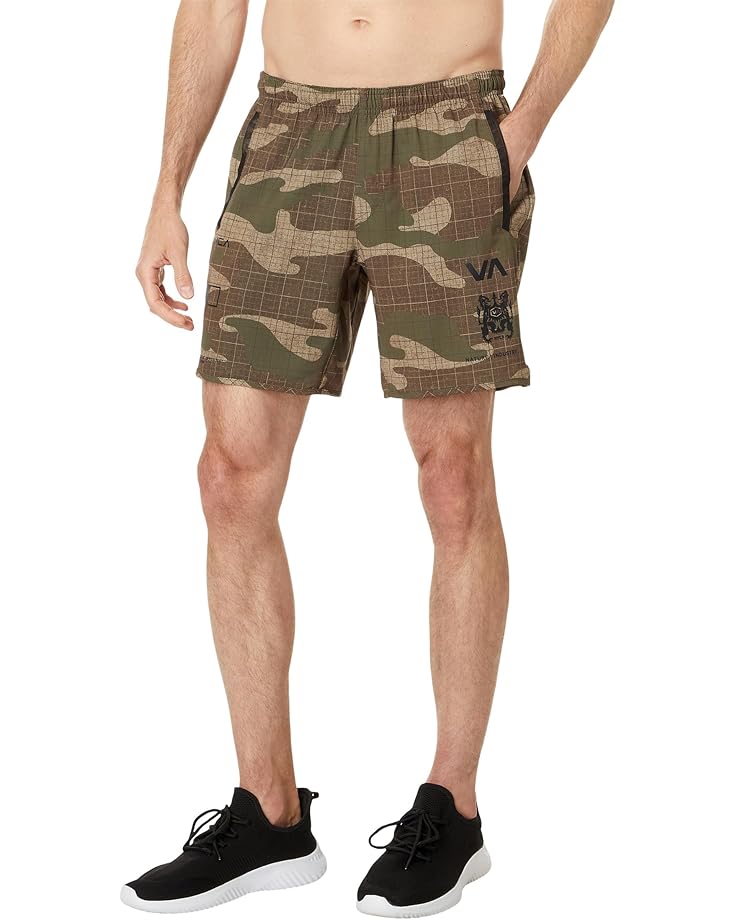 

Шорты RVCA Yogger Stretch Shorts, цвет Desert Camo