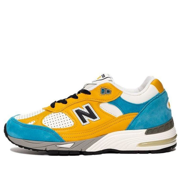 Кроссовки sneakersnstuff x 991 сделано в англии New Balance, синий