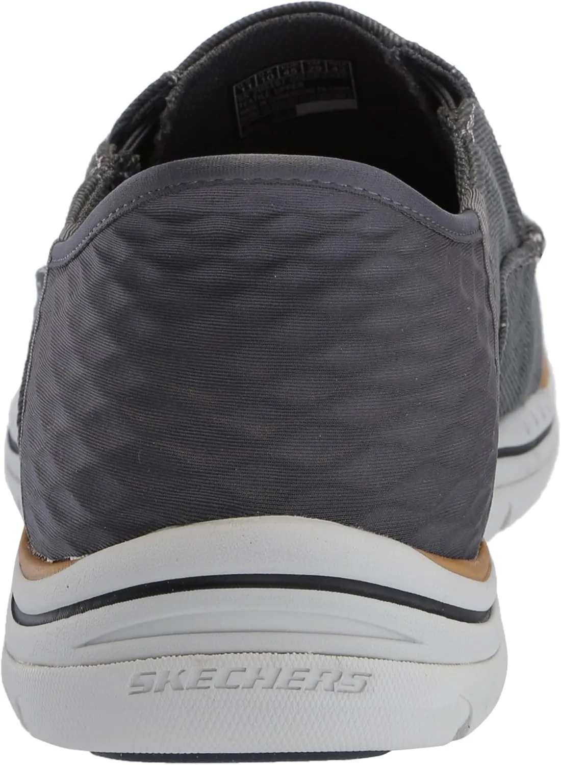 Мужские лоферы Skechers USA 205167, серый — фото 3