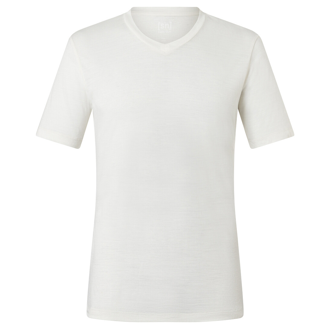 

Футболка Super Natural Sierra 140 V Neck, цвет Fresh White
