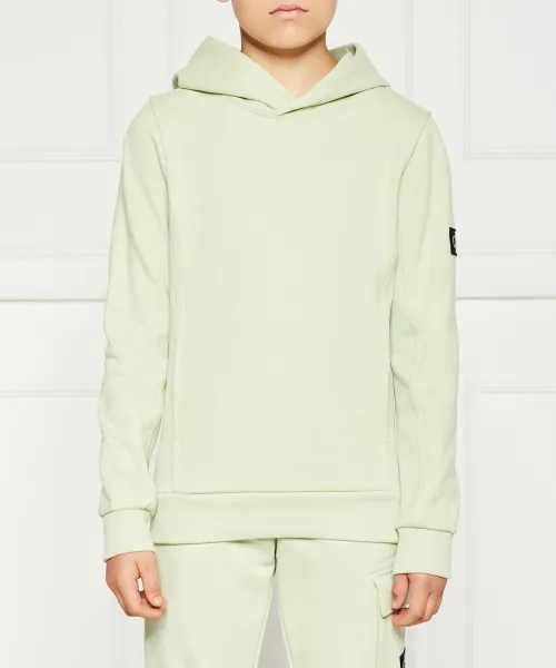 

Толстовка Regular fit Calvin Klein Jeans, зеленый