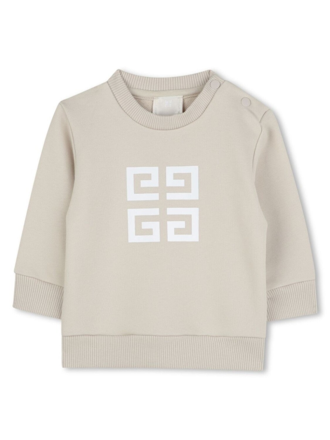 

Givenchy Kids толстовка с принтом 4G, нейтральный