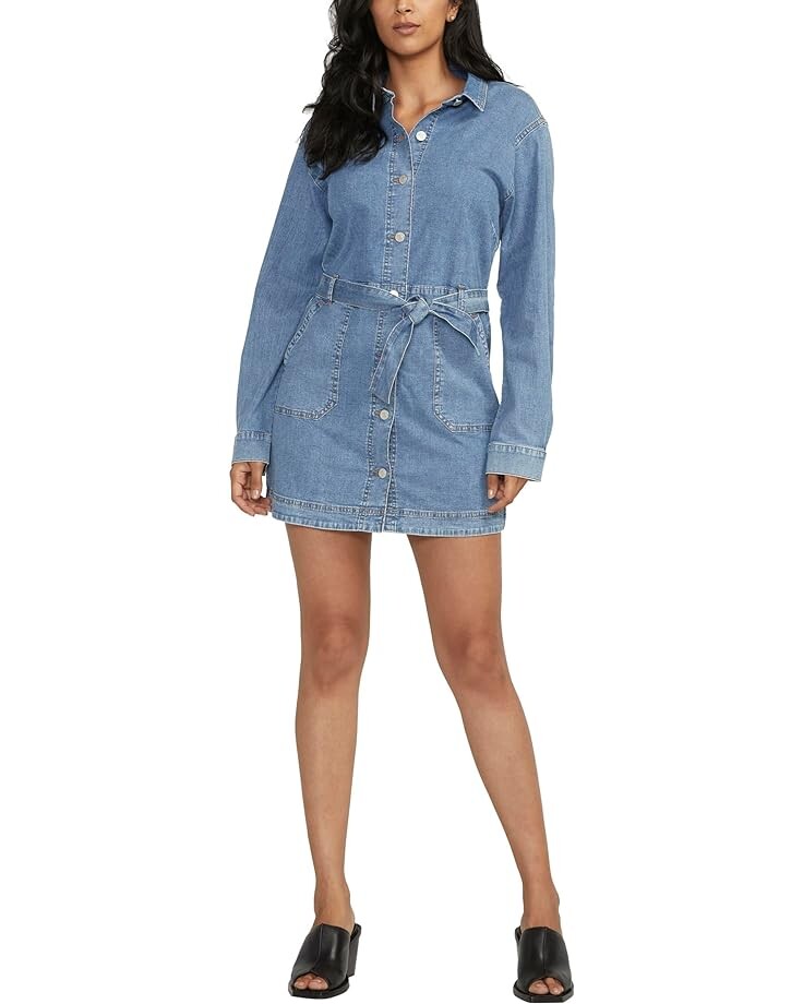 

Платье Jag Jeans Safari Denim, цвет Santorini Blue