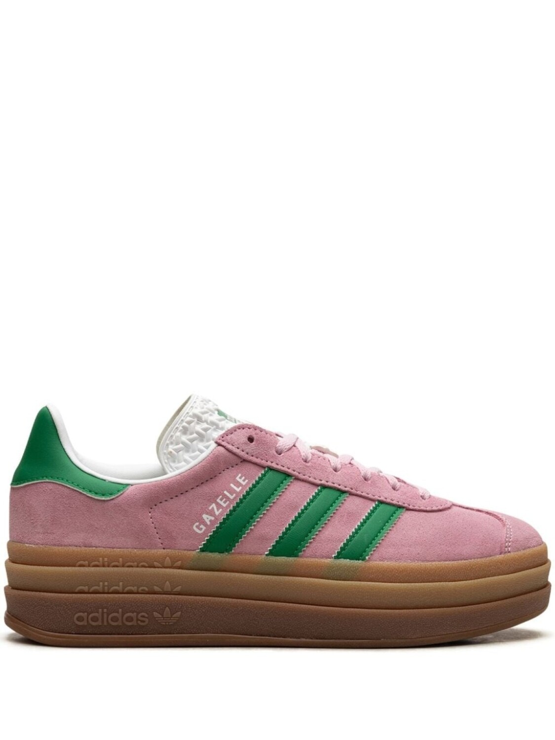 

Кроссовки Adidas Gazelle Bold, розовый/зеленый