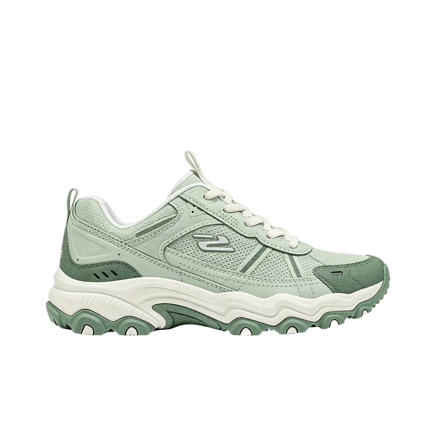Кроссовки для тренировок зеленые Skechers — фото 3