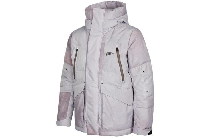 

Пуховик мужской Provencal фиолетовый Nike, цвет Provencal purple