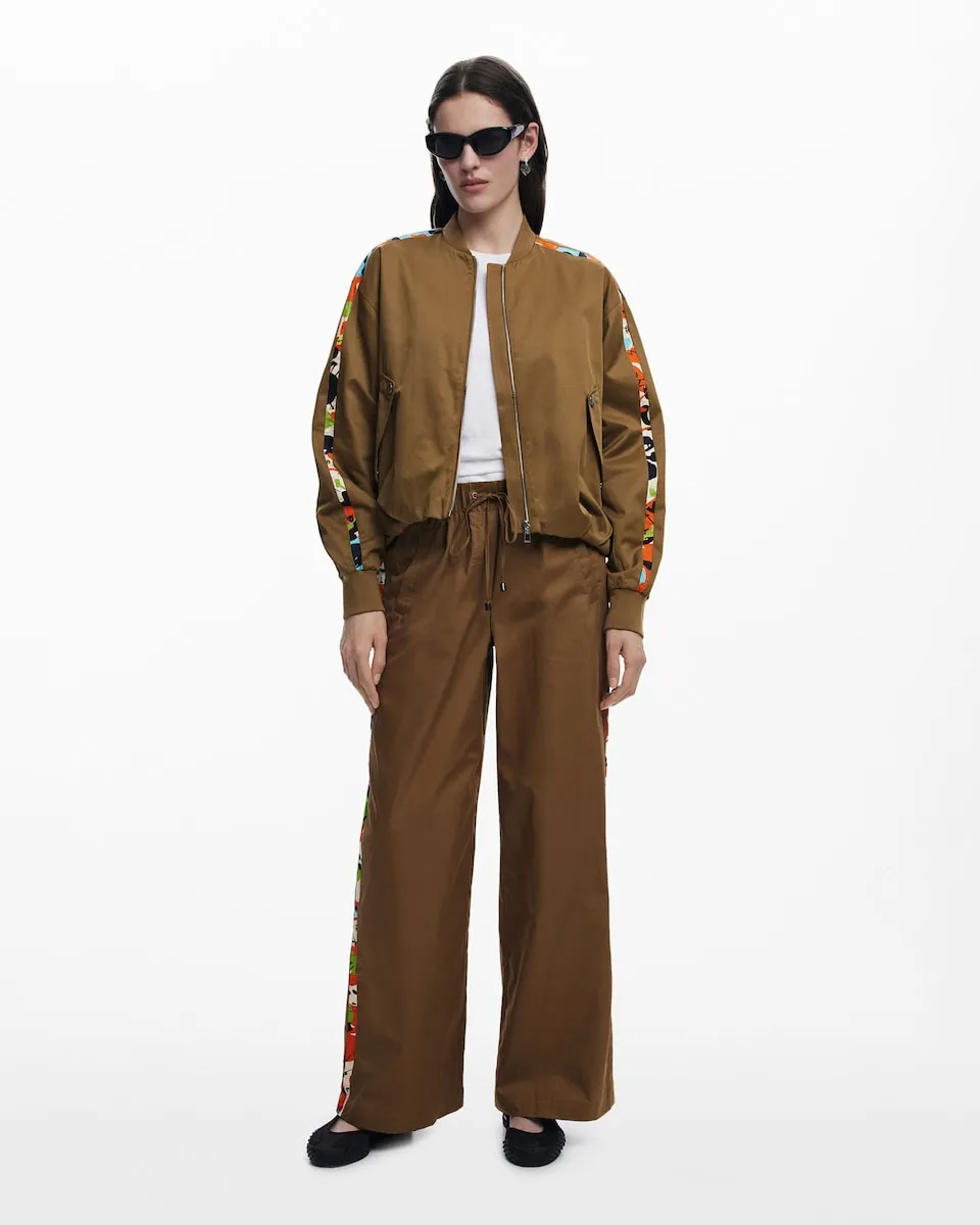

Женские брюки широкого кроя, разработанные Кристианом Лакруа Desigual, коричневый