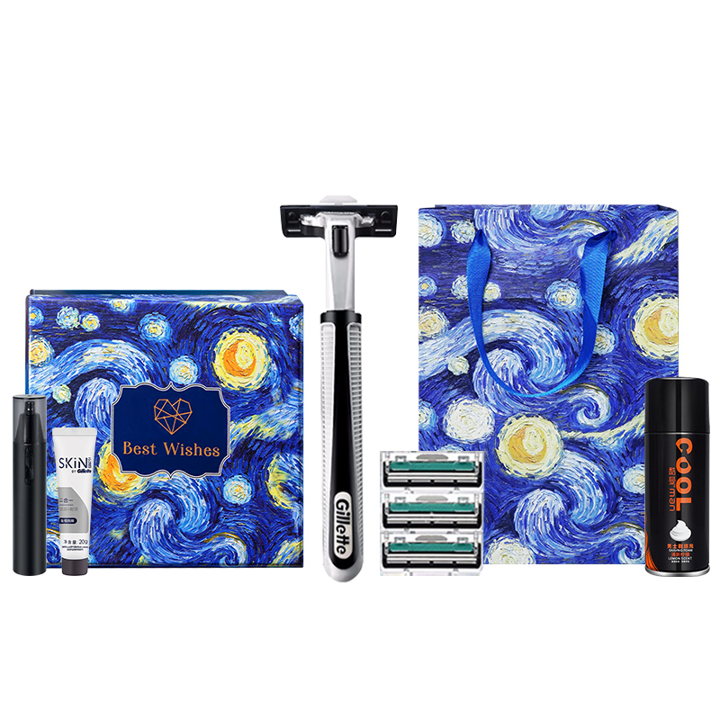 Бритвенные станки fang 2 manual Gillette, Gillette Fusion 2 серебряный серый-Single Blade Beloved Box — фото 4