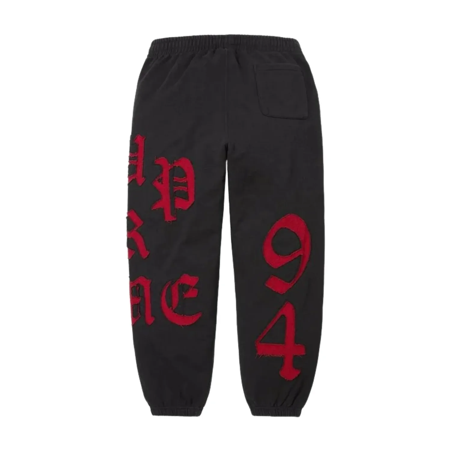 Спортивные штаны Supreme SS26 с вырезами, черные — фото 2