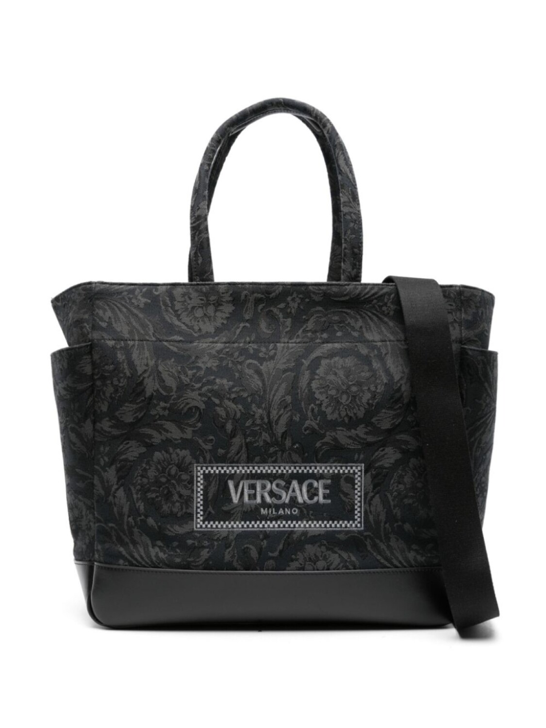 

Versace Kids пеленальная сумка Barocco Athena Baby, черный
