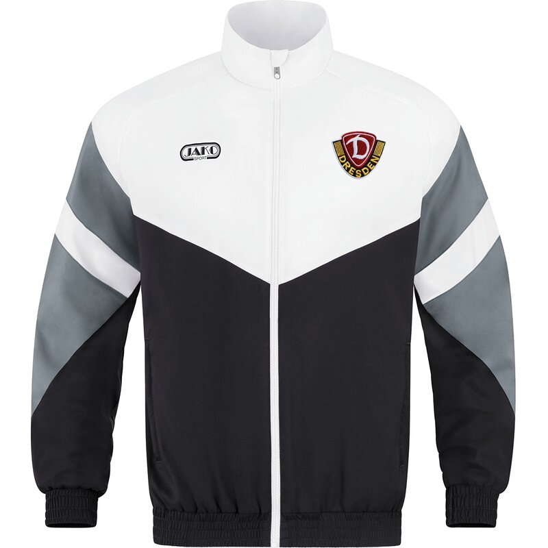 

Толстовка болельщика «Динамо Дрезден», куртка для отдыха, ретро Jako, мультиколор