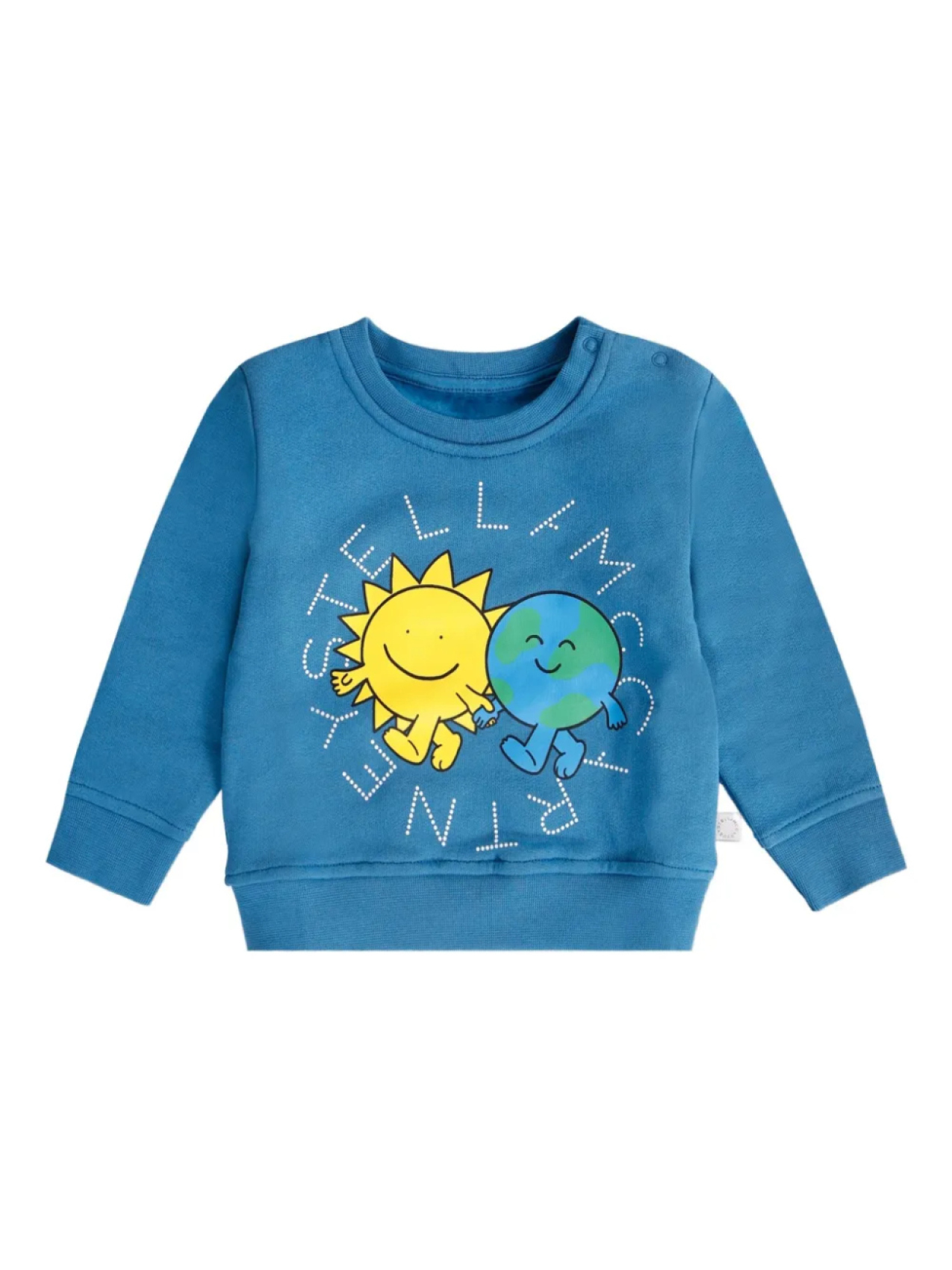 

Толстовка с принтом Stella McCartney Kids, синий