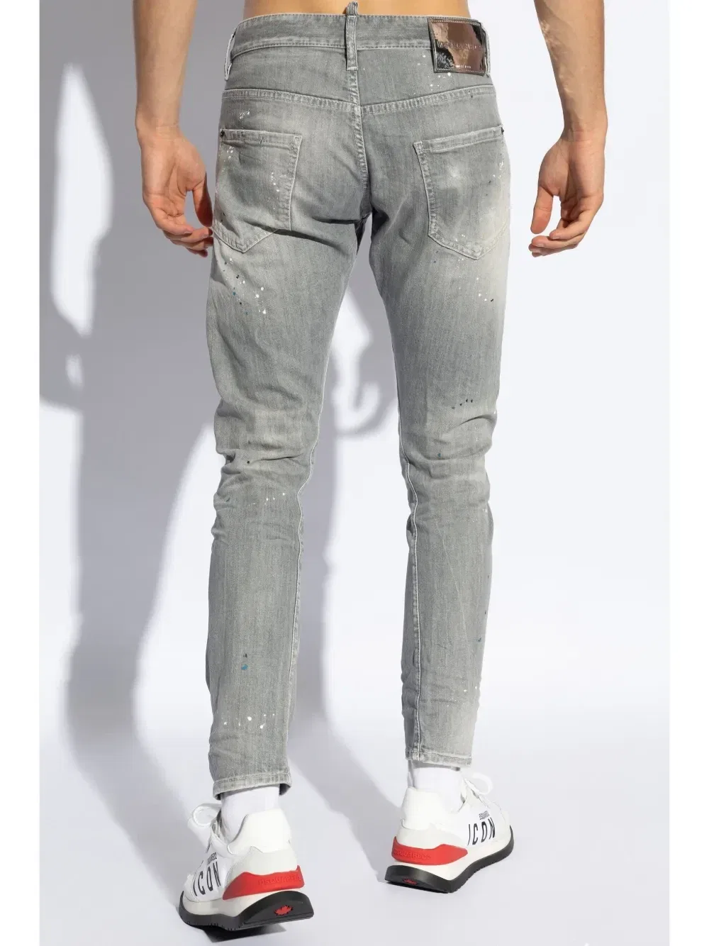 Джинсы Blue Peak Skater Dsquared2, серый — фото 4