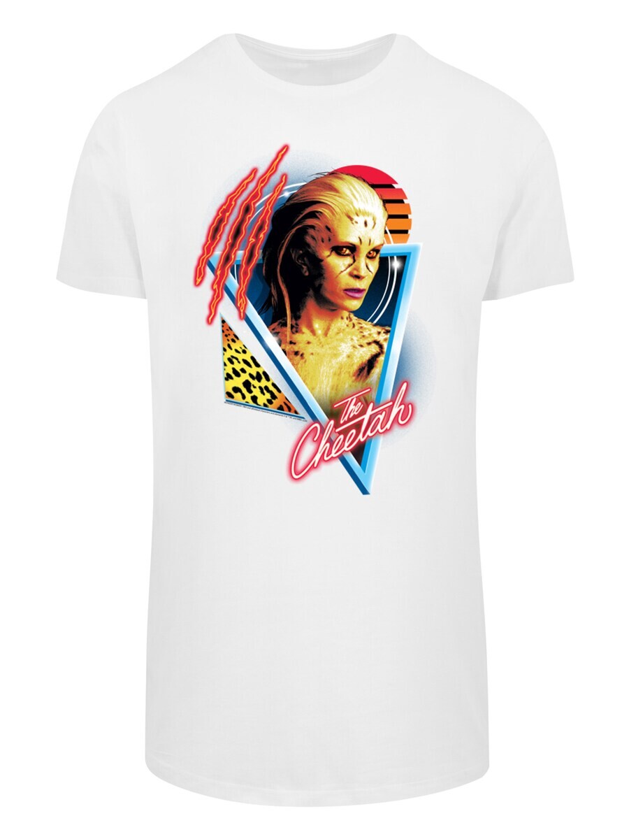 

Классическая футболка F4NT4STIC Shirt DC Comics Wonder Woman 84 Retro Cheetah Design, белый